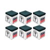 Silver Cup Set of 6 Navy Billiard Pool Cue Chalk