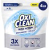 OxiClean Triple Action White Revive, Whitener and Stain Remover Powder, Use with Detergent, 4 lb