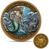 Navy Shellback Crossing The Line Challenge Coin – Trusty Shellback