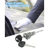 Front Door Lock Cylinder Set Kit with 2 Keys Fit