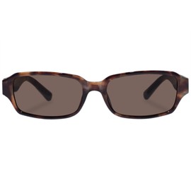 AIRE Crater Sunglasses - Dark Tort, Rectangle, Unisex, 90s Inspired Style