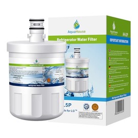 AquaHouse AH-L5P compatible water filter for LG fridge LT500P, 5231JA2002A, GEN11042FR-08, ADQ72910901, Premium