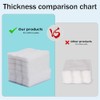 Square Cotton Pads for Makeup Remover (400 Count), 100% Pure