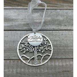 Family Ornament, The Love of A Family is Life's Greatest Blessing, Tree of Life Ornament