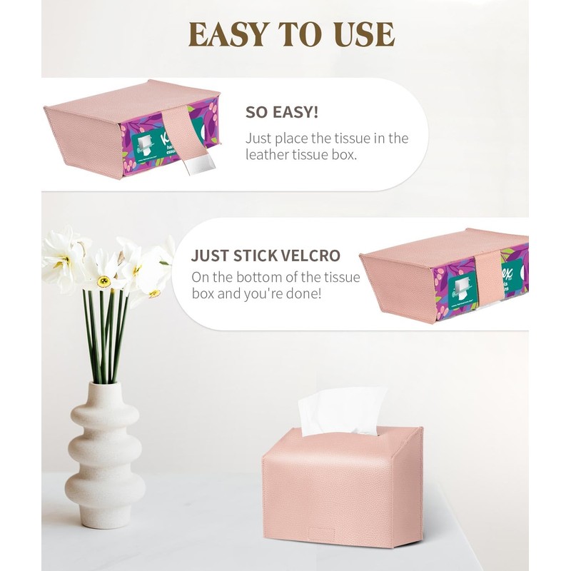 Livelab Paper Towels Cover Compatible with Kleenex Disposable Paper Hand