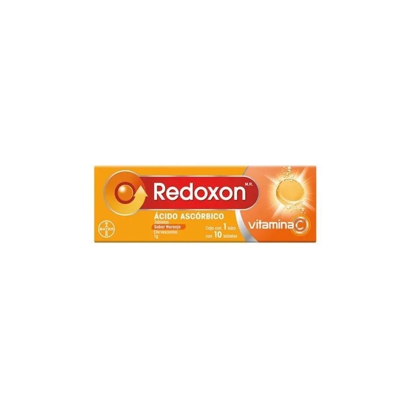 Redoxon Vitamina C Caja Con 1 Tubo 10 Tabletas