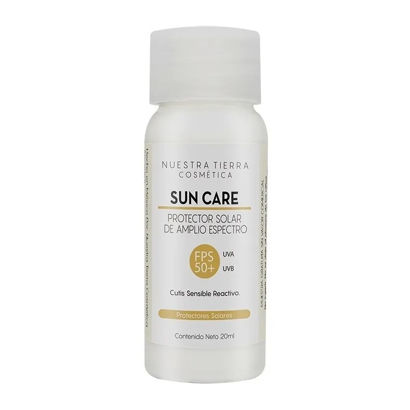 Protector Solar En Gel Para Cutis Sensible Fps 50+ 20ml