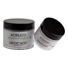 Acrilico Medicado Secante Para Uñas Hongos Manos Y Pies 2onz Blanco