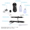 Upgraded Airbrush Kit with Air Compressor Portable Cordless Gun Rechargeable