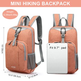 G4Free Mini 10L Hiking Daypack Small Hiking Backpack Cycling Compact Shoulder Backpack Outdoor for Men Women