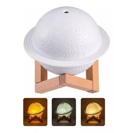 Molin Dollins Lámpara Saturno 3d Humidificador Difusor Aromaterapia