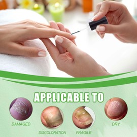 Nail Strengthener for Weak Nails - Keratin 3 Day Growth Nail Hardener - Nail Strengthener for Damaged Nails - Nail Growth Treatment Extra Strength Tea Tree Oil Soft Fast Nail Repair