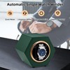 Mcbazel Automatic Watch Winder,PU Leather Watch Winder Box Single Watch