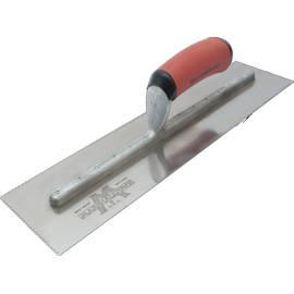 Flooring & Tiling Notched Trowel 1/8 X 1/8 X 1/8 Flat V