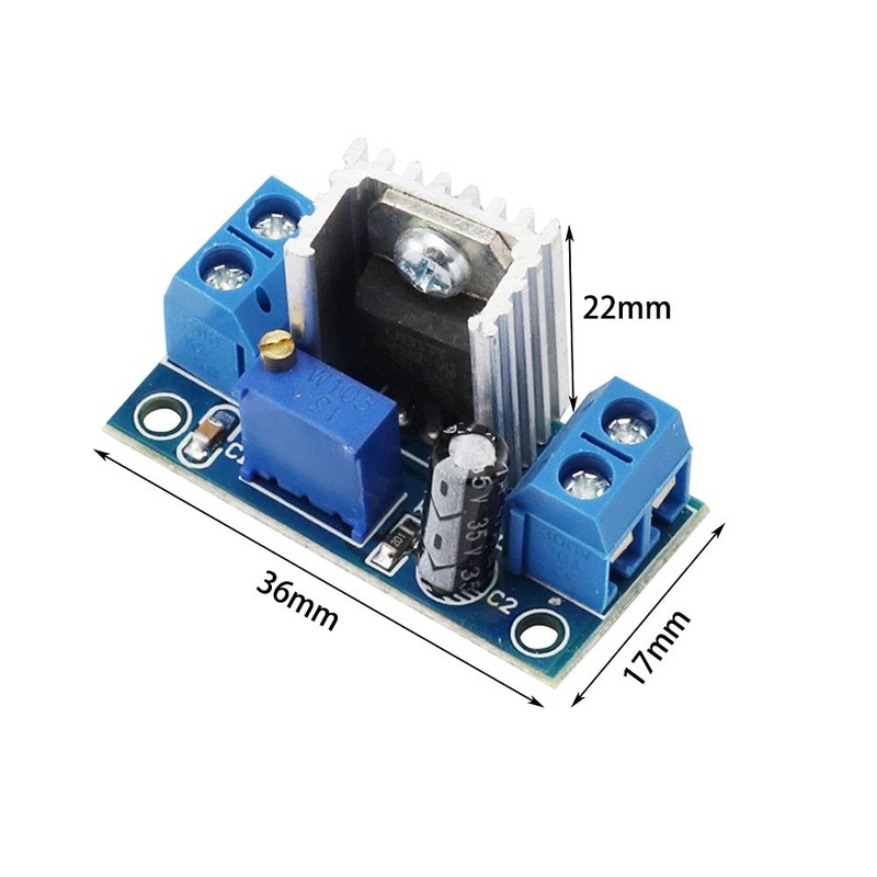 KKHMF 6pcs LM317 DC-DC Step Down Power Module Adjustable Near