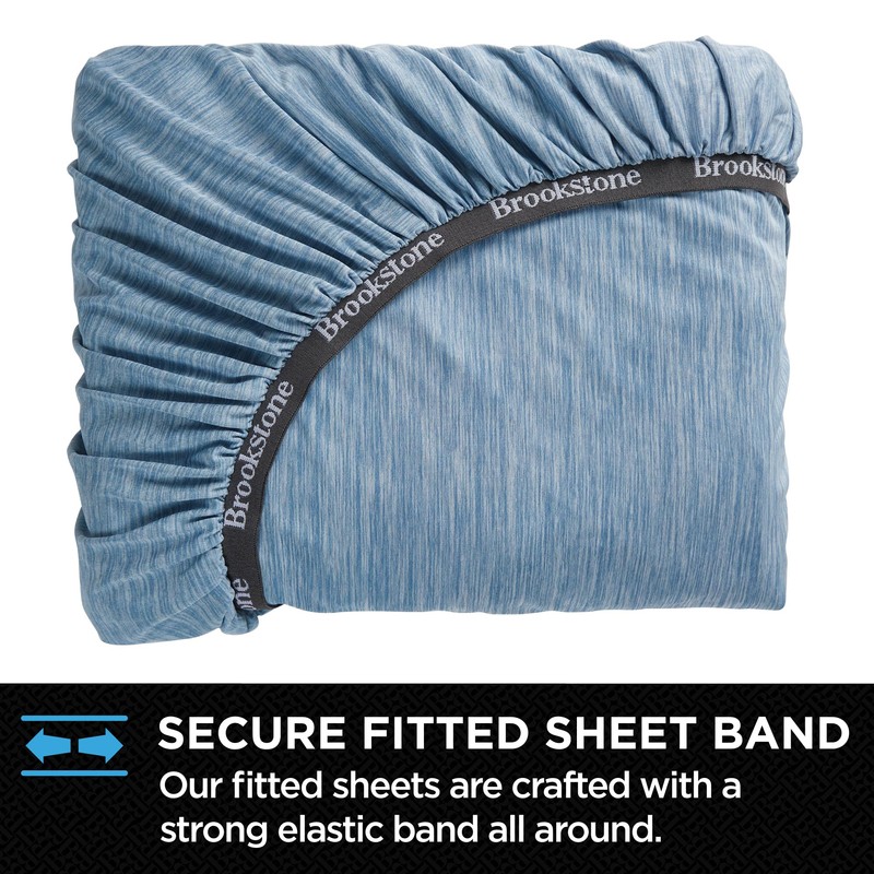 Brookstone Comfort Queen Sheet Set | Innovative Cooling Sheets for