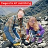 12 PCS Geology Rock Hammer Kit, 24oz Rock Pick Hammer,