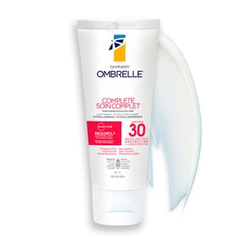 Garnier Ombrelle Complete Sunscreen Lotion, SPF 30 For Body and Face, High Broad Spectrum Advanced UVA/UVB Protection, Non-Greasy, Water Resistant, Quick Absorption, Non-Comedogenic, 90ml