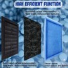 Nlcoek Aquarium Filters for Aqua-Tech 20-40/30-60 Gallon Power Filters for