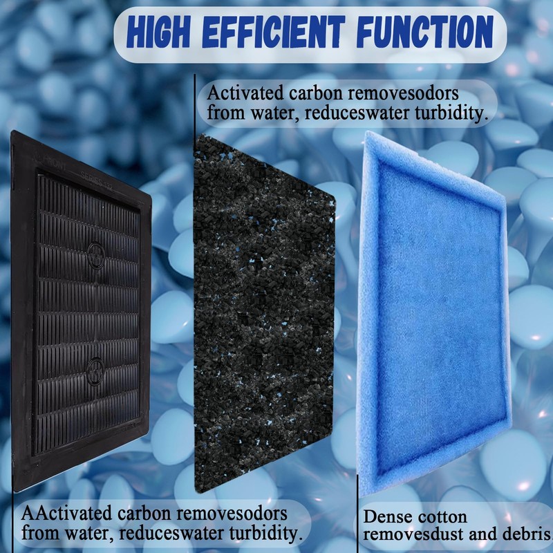 Nlcoek Aquarium Filters for Aqua-Tech 20-40/30-60 Gallon Power Filters for