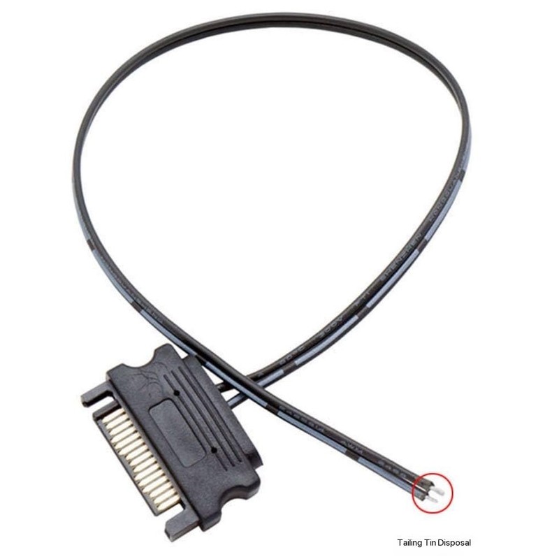 SATA 15-Pin Power Cable 5 V 50 cm with GND