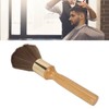 Neck Duster Brush Beech Wood Ergonomic Handle Portable Broken Hair