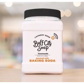 Buff City Soaps Commando Plus Laundry Detergent. Vanilla, Lavender, smoke 30 oz