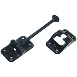 RV Designer E236, Entry Door Holder T-Style Plastic, Black 6"
