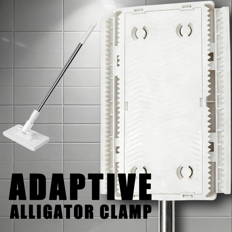 Snap Grip Mini Mop, Zero Touch Cloth Changing Flat Mop