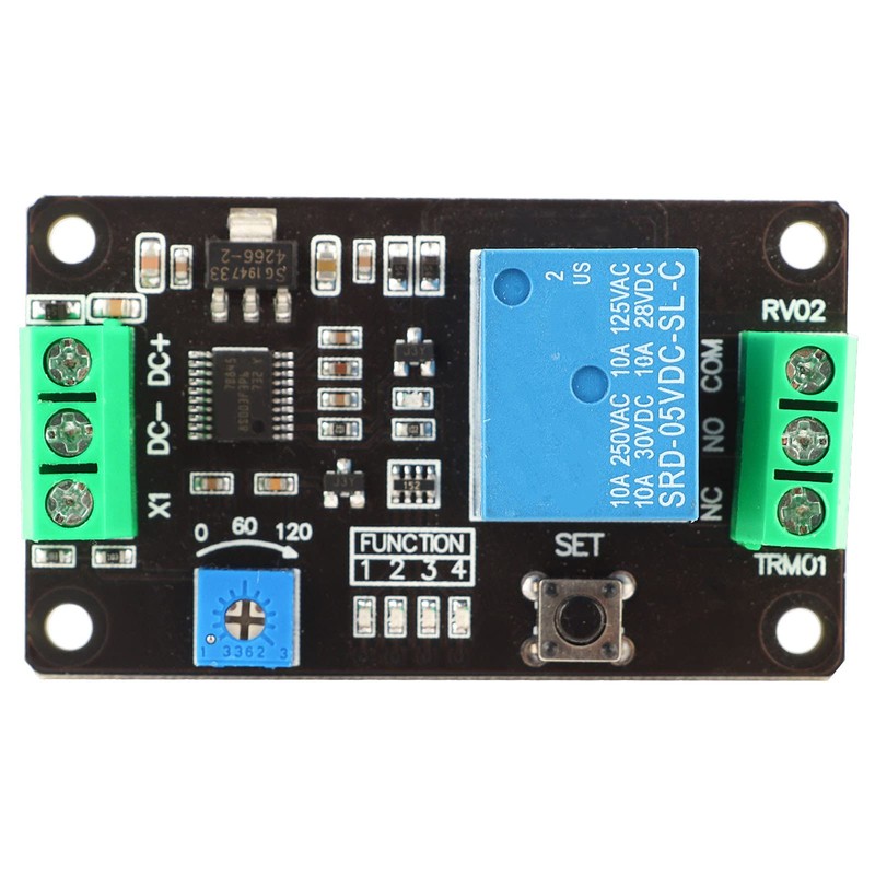 Delay Timer Relay Module Delay On/Off Switch Board Timed Controller