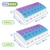 Ezy Dose Weekly AM/PM Pop-Out Pill Planner (Large)
