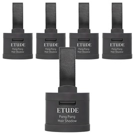 Etude Pangpang Hair Shadow 3.5g, natural black, 5 pcs / 에뛰드 팡팡 헤어 섀도우 3.5g, 내추럴블랙, 5개