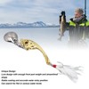 5pcs Metal VIB Fishing Lure Professional Rotating Sequins Lure Bait