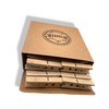 40 x Bamboo Wooden Pegs by RustiK, Strong, Large Clothes