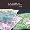 SENKO DECORMUSEE 32096 Samira Bath Mat, Approx. 17.7 x 23.6