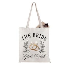 Bride Gift Bridal Shower Gift The Bride Girls Club Tote Bag Bride Bachelorette Party Gift Bride Wedding Gift (Bride Girls Club Tote)