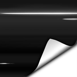 VViViD Gloss Black Vinyl Wrap Adhesive Film Air Release Sheet (3ft x 5ft)