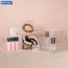 Worown 6 Pcs Acrylic Cube Box with Lid, Clear cube