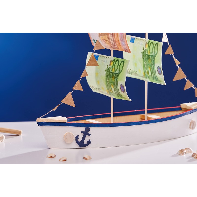 'VBS Large "Nautical Coastal Fog, Rohholz