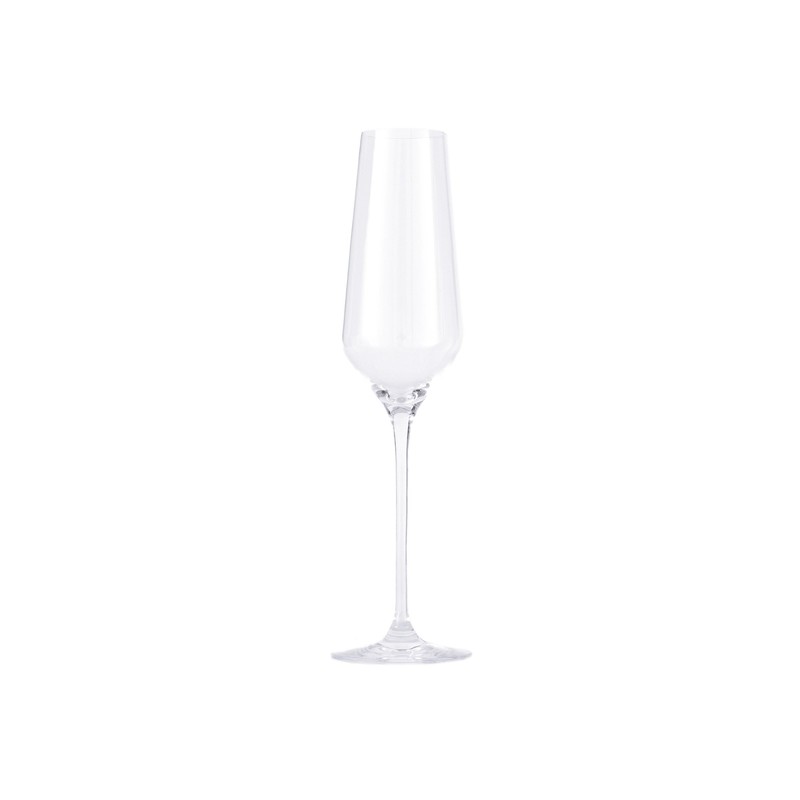 IMPULSE! Crystal Champagne Flute Set of 6 for Kitchen Set,