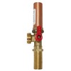 XFITTING Premium Washing Machine Outlet Stop Valve with Hammer Arrestor,