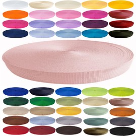 KBBB Webbing 2m or 5m Long - 50 Colours Widths 10mm 15mm 20mm 25mm 30mm 40mm 50mm Polypropylene