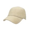 WITHMOONS Baseball Cap Summer Cool Paperstraw Cotton Mesh Ballcap KR1960