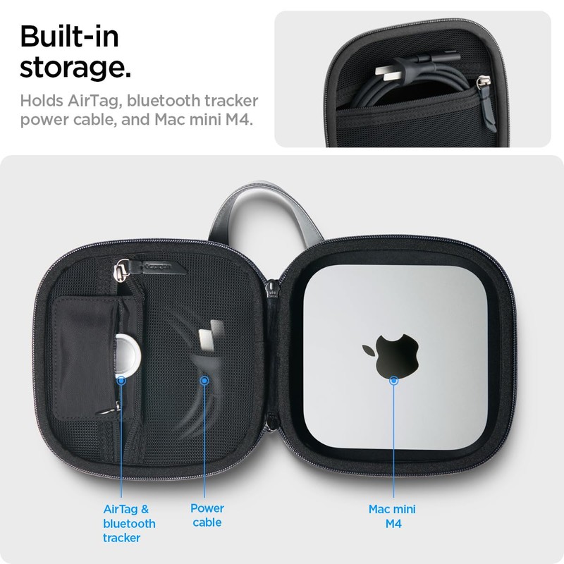 Spigen Klasden Pouch Designed for Mac Mini M4 M4 Pro