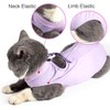 Lismyakey Cat Surgery Recovery Suit for Surgical Abdominal Wounds Home