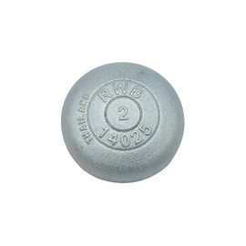Zinc Plated Cast Iron Mushroom Vent Cap, Female NPT w/Screen (2" FNPT)