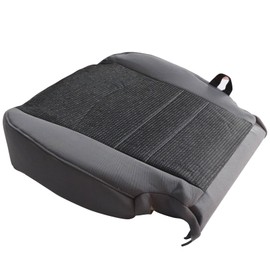 NLQR Front Driver Bottom Replacement Seat Cover Cloth Dark Gray #X8 Compatible with Dodge Ram Pickup 1500 2500 3500 4500 5500 2013 2014 2015 2016 2017 2018