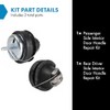 TRQ TRQ Left and Right Engine Mount Set Drivers Side