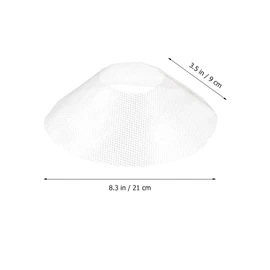 ULTECHNOVO Sakura 10pcs Range Hood Filters Strainer Fryer Round Hood Vent Kitchen Supplies Fan Metal Brand