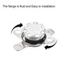 sourcing map KSD301 Thermostat 65°C/149°F 10A Normally Open N.O Adjust